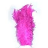 PartyXplosion Floss veren roze 30 cm.