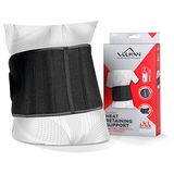 Vulkan Klassieke versterkte rugsteun, één maat, universele pasvorm lendenbrace voor spierpijn en houding, onderruggordel voor Lumbosacrale stabiliteit, Heavy Duty brace voor training en