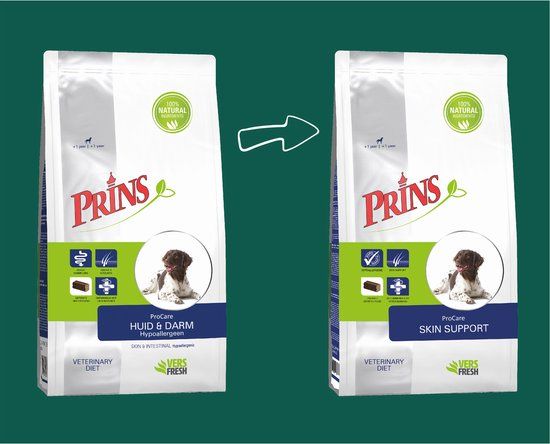 Prins ProCare Skin Support - Hondenvoer veterinair - Eend - 3 kg