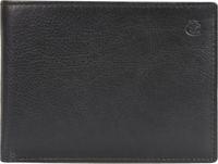 Esquire Eco Portemonnee III Leer 12 cm - Jongens - Horizontaal - zwart