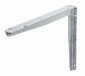 GAH-Alberts Alberts 800833 console van T-profiel | naar keuze in verschillende uitvoeringen | voor extreme belasting | thermisch verzinkt | hoogte 250 mm | diepte 300 mm | set van 2
