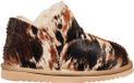 Warmbat Willow dames pantoffels met hairy cow print