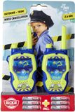 Dickie Walkie Talkie Politie speelgoed walkietalkies voor kinderen 100 meter bereik
