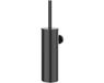 IVY Toiletborstelgarnituur - Wandmodel - Zwart Chroom