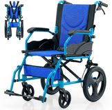Mobiclinic Pirámide Rolstoel - Blauw - 46 cm Zitbreedte