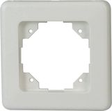 Kopp 303113081 1-voudig Frame Europa Arctisch-wit, Mat
