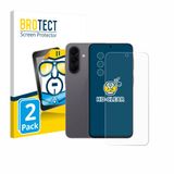 BROTECT Screenprotector voor Samsung Galaxy A57 5G (Voor+Camera) - Folie Beschermfolie transparant 2 Stuks