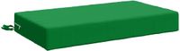 vidaXL - Zitkussen - SOEST - 100% Polyester - Groen - 70 x 40 x 10 cm