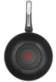 Tefal Emotion Wokpan - RVS - 28cm - Anti-aanbaklaag