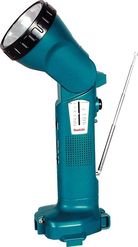 Makita 12 V Zaklamp met Radio Turquoise