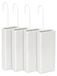 Humidificateur de radiateur - Humidificateur en céramique - Dolomite - Lot de 4 - Blanc - Avec crochet