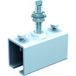 Mantion Flot - Quincaillerie de porte mouvement de glissement 150 kg/manchon - court 6256 MC
