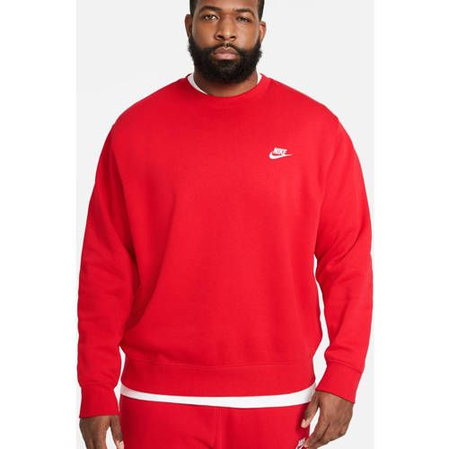 Nike sweater rood
