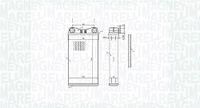 MAGNETI MARELLI Wärmetauscher, Innenraumheizung 350218472000
