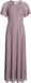 VILA Maxi jurk VIFEMMA korte mouwen Toadstool XL
