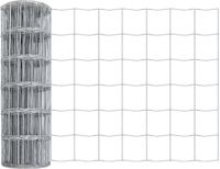 vidaXL Euro hek 0,4 x 25 m PVC-gelaagd ijzer