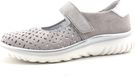 Semler Pantoufle Femme Gris Velours