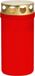 Trend Candles 2x bougies commémoratives rouges avec couvercle 6 x 12,6 cm 2 jours