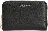 Calvin Klein Foil Logo Portemonnee M 2cc 11 cm black/toastet coconut