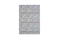 andiamo Tapijtloper Marrakesh met antislip achterkant - keukentapijt, keukenloper, hal, loper, tapijtloper, 120 x 170 cm, blauw-grijs