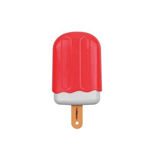 LEGAMI - Draagbare mini-ventilator Ice Pop, flexibele vleugels, materiaal: ABS, EVA, afmetingen: 8,5 x 17,3 cm, praktisch, functioneel en grappig.