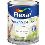 Flexa Strak In De Lak Grondverf Wit 0.75 L