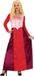Fiestas Guirca Dames Jurk Sister Witch Maat M Rood Polyester