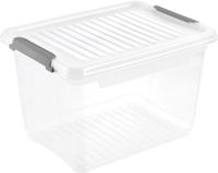 Keeeper Opbergbox / Clipbox Leonie, 16,6 Liter, Transparant