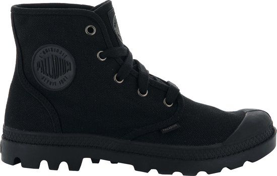 Palladium Pampa Hi Heren Veterschoenen Zwart Maat 45
