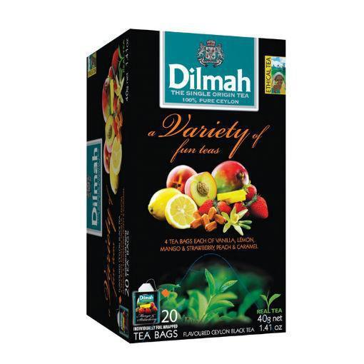 Dilmah Fruit Variety Thee Zakjes 20st