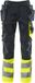 Mascot Safe Supreme Pantalon avec poches à clous 17531-860 - bleu marine foncé/jaune haute visibilité - C44 - 82
