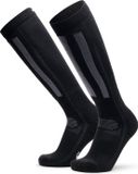 DANISH ENDURANCE Skisokken - Merino Wol - Zwart/Donkergrijs - Maat 39-42
