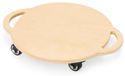 Planche à roulettes en bois pour enfants avec roues