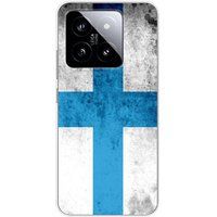 Xiaomi Bedrukt siliconen hoesje compatibel met Xiaomi 14 Pro Drapeau marseille