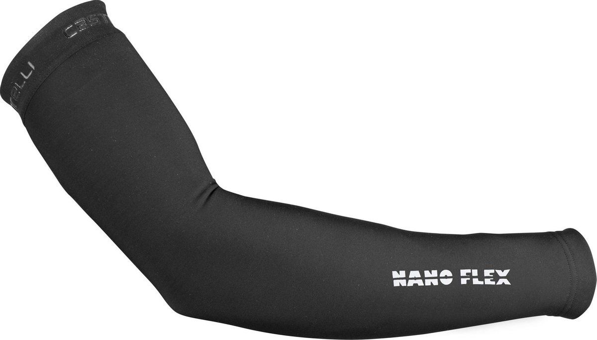 Castelli Nanon Flex 3G Beenwarmers (Sport) - Zwart/Wit - Heren