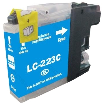 - Brother LC-223C cartridge cyaan
