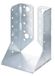 Alberts 820213 balkenschoen, zilver