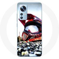 Maniacase Hoesje voor Xiaomi Mi 12 / 12X MotoCross Helm