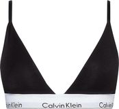 Calvin Klein dames Modern Cotton lightly lined triangle bra - triangel BH - zwart