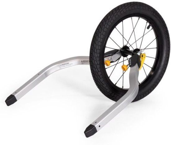 Burley 960137 Fietskardeel Jogger Kit Single - Zwart - Wielen voor kinderwagens