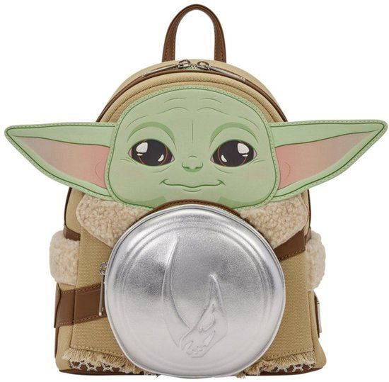 Star Wars Loungefly Star Wars: The Mandalorian by Loungefly Mini Backpack Grogu & Anzellan