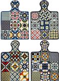 DKD Home Decor Placemat Kurk Dolomite Tegel (17 x 24 x 1 cm) (4 Stuks)