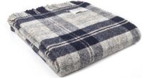 Tweedmill UK Plaid Tartan Navy Bannockbane - 150x183 cm - Wol - Geruit