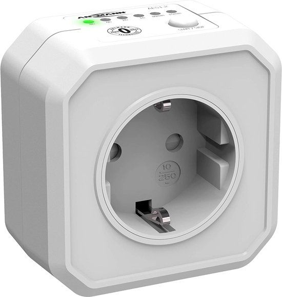 Ansmann Tijdschakelklok 6 standen - Stopcontact - Timer - Blauw