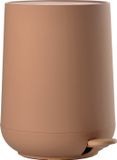 Zone Denmark Nova Pedaalemmer - Prullenbak Badkamer Softclose - Afvalemmer Klein - Toilet & Badkamer Accessoires - Kunststof - 5 liter - 29 x 23 cm - Mandarine