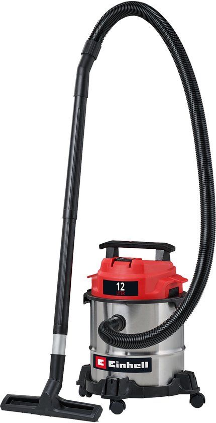 Einhell Elektrische Nat-/Droogzuiger TC-VC 1240 S - 950 W - 180 mbar - 12 L