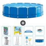 Intex Rond Frame Zwembad - 457 x 122 cm - Blauw