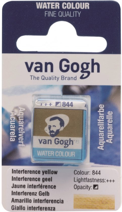 Van Gogh water colour napje Interference Yellow (844)