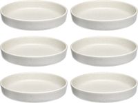 Leonardo Roma bord diep 20cm creme - set/6