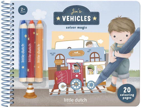 Little Dutch Magisch Knutselboek Jim & Friends